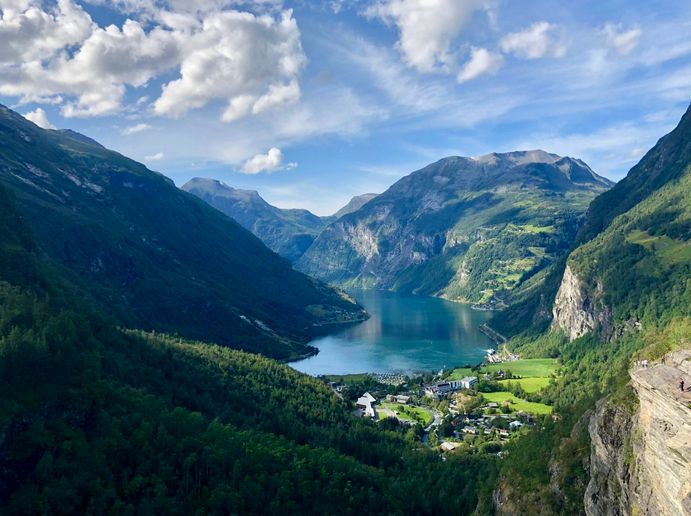 Geirangerfjord omgeving